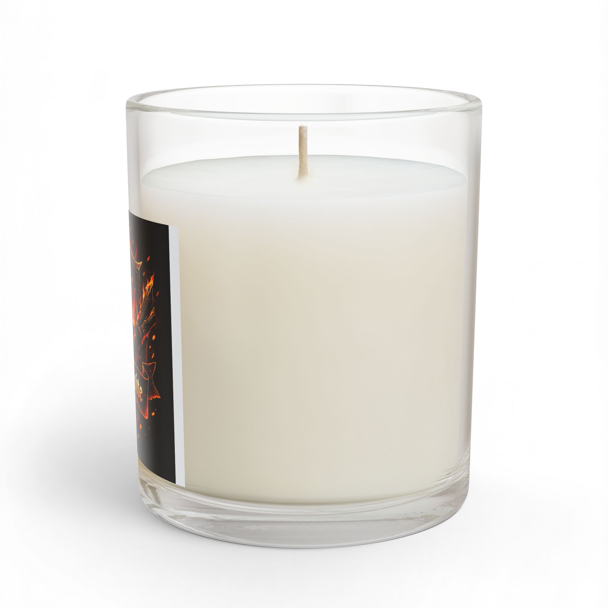 A flameless candle offering ambiance without an open flame