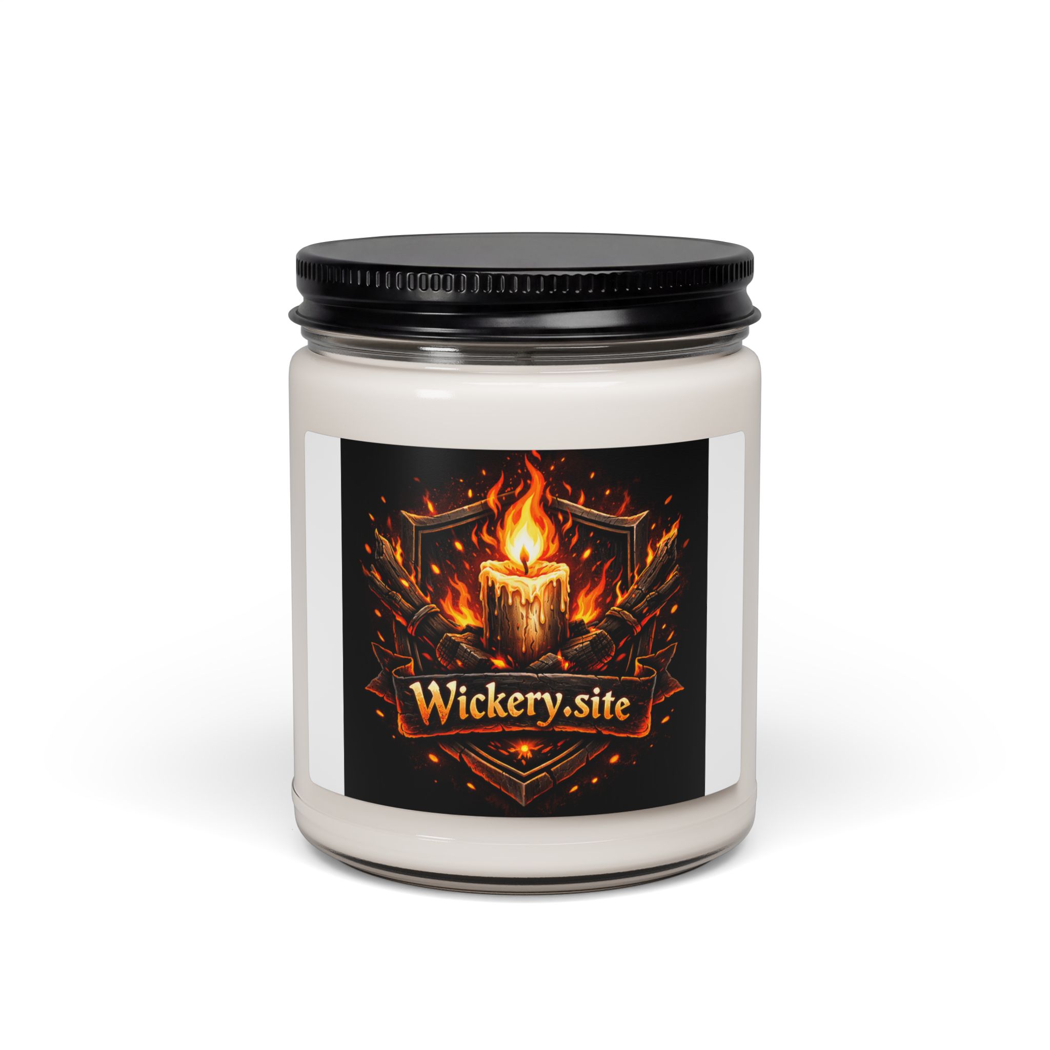 Candles set for a dinner party table